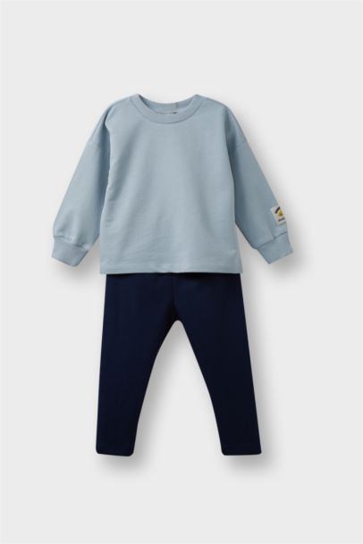 Ensemble Sweatshirt imprimé et Jogging pour bébé garçon