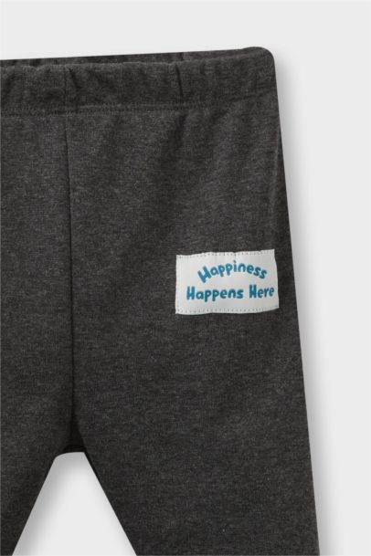 Baby Boy Vehicle Printed Sweatshirt Sweatpants 2 Piece Set