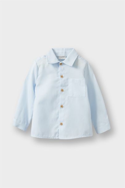 Oxford Uzun Kollu Gömlek Erkek Bebek