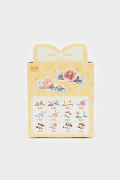 مشبك شعر بناتي فلورال - قطعتين