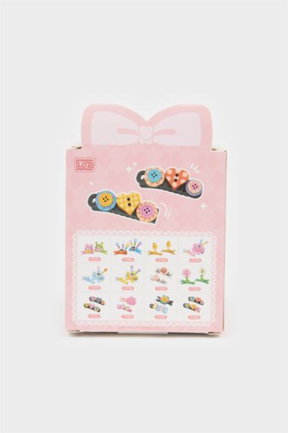 مشبك شعر بناتي على شكل قلب - قطعتين