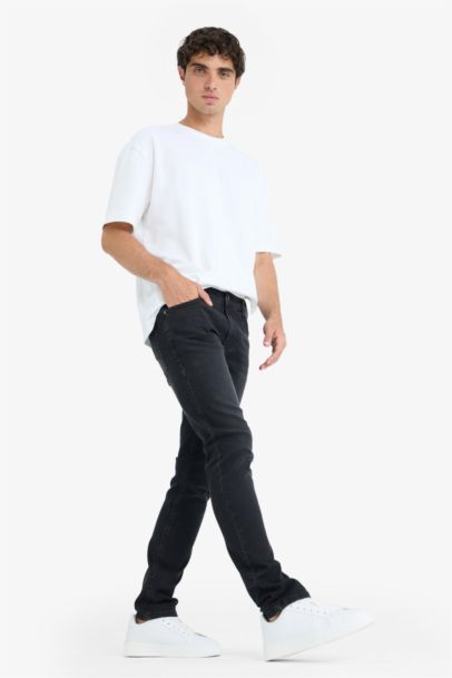 Pantalon Jean Pedro slim à jambes étroites