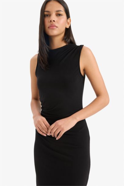 فستان طويل بوديكون سليم فيت بياخة عالية