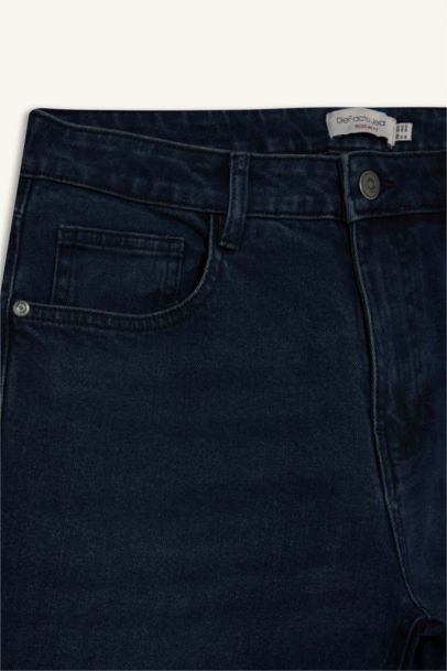 Sergio Regular Fit Regular Hem Denim Trousers