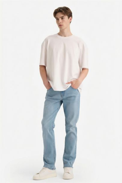 Sergio Regular Fit Normal Waist Straight Leg Jeans