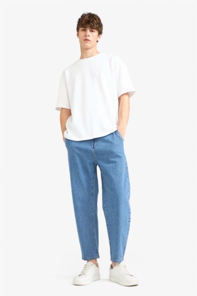 Джинсы Relaxed Slouchy Fit с прямыми штанинами
