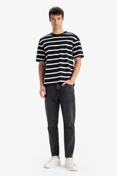 Pantalon Jean slim à jambes étroites style années 90