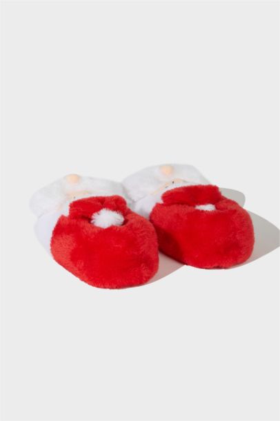 Girl Flat Sole Christmas Home Slippers