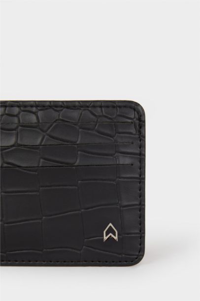محفظة بطاقات رجالي جلد صناعي من AtolyeWolf x DeFacto