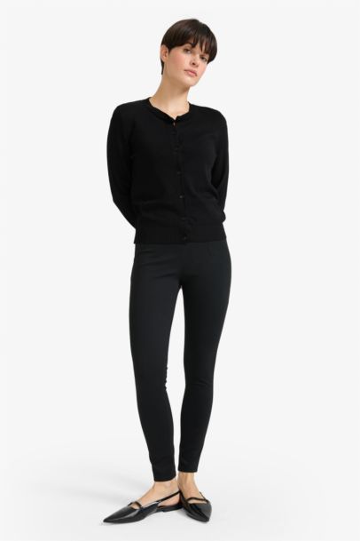 High Waist Dart Detail Leggings