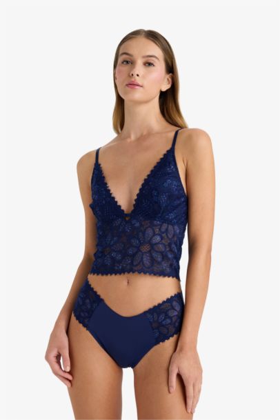 Fall in Love Lace Detailed Micro 2 Piece Hipster Panties