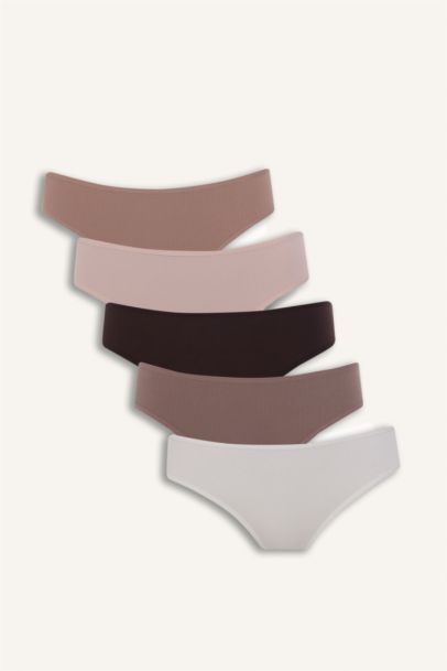 Ribbed 5 Piece Panties