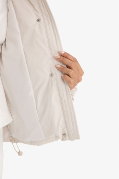 Regular Fit Hooded Puffer Jacket