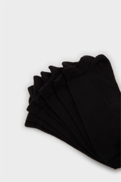 Erkek 7'li Pamuklu Patik Çorap