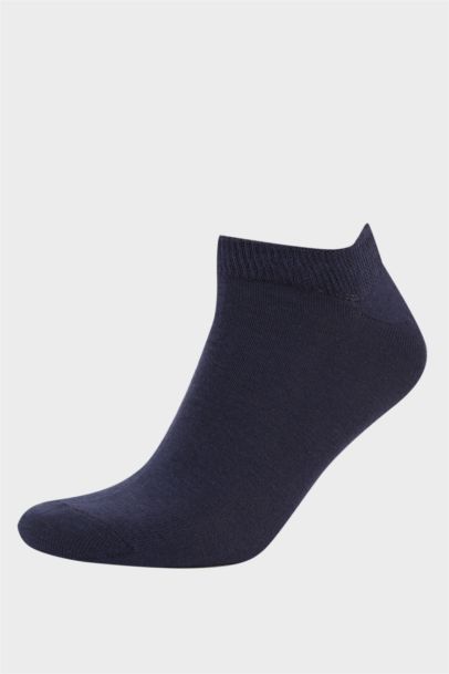 Erkek 7'li Pamuklu Patik Çorap