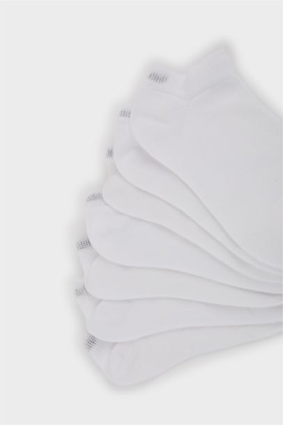 Erkek 7'li Pamuklu Patik Çorap