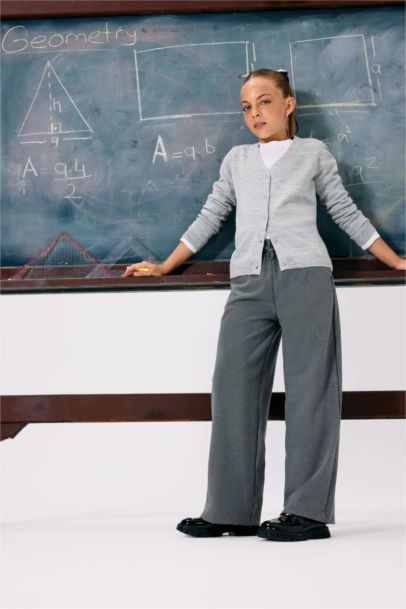 Girl Wide Leg Trousers