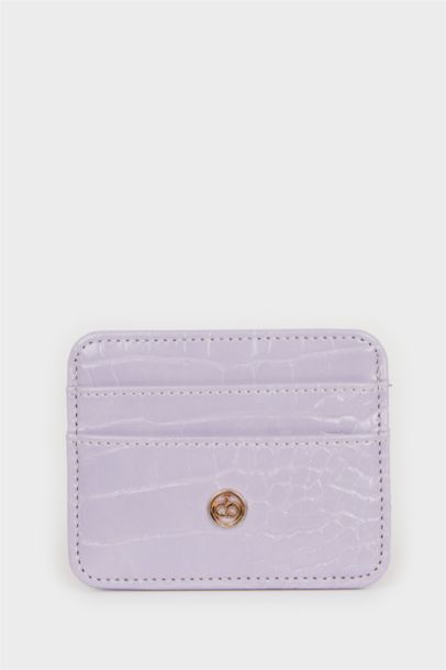 محفظة بطاقات نسائي جلد صناعي