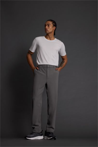 DeFactoFit Standard Fit Woven Sports Trousers