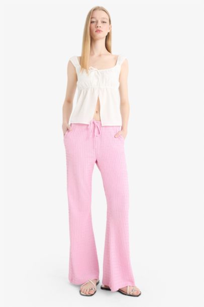 Fitted U Neck Poplin Thick Strappy Blouse