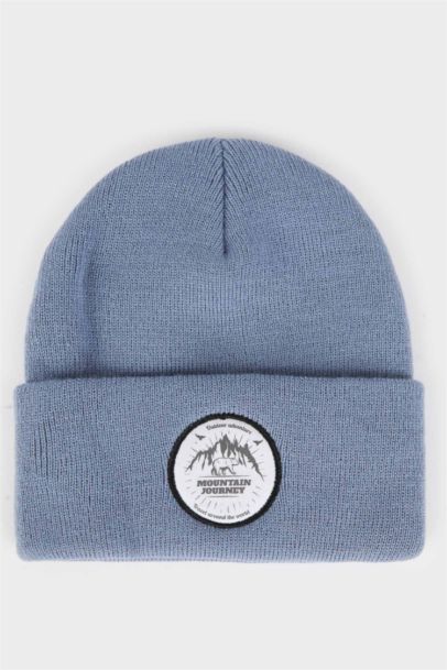 Boy Labeled Knit Beanie