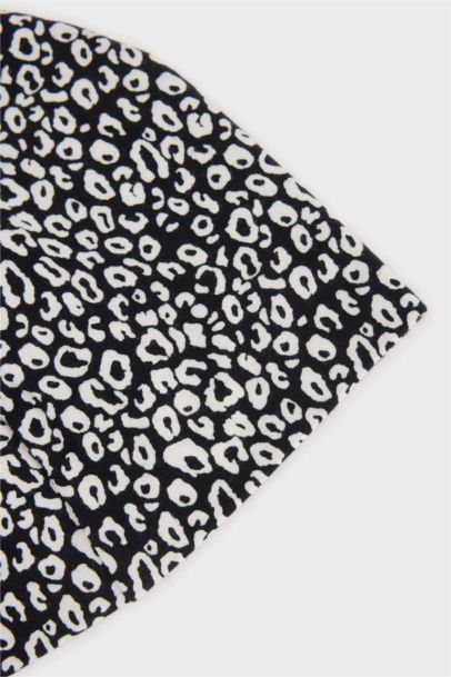 Kız Çocuk Desenli Pamuklu Bere