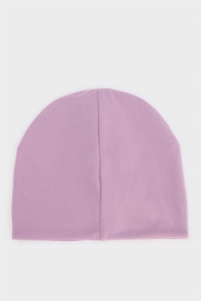 Kız Çocuk Baskılı Pamuklu Bere