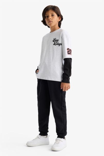 Boy Sweatshirt Sweatpants 2 Piece Set