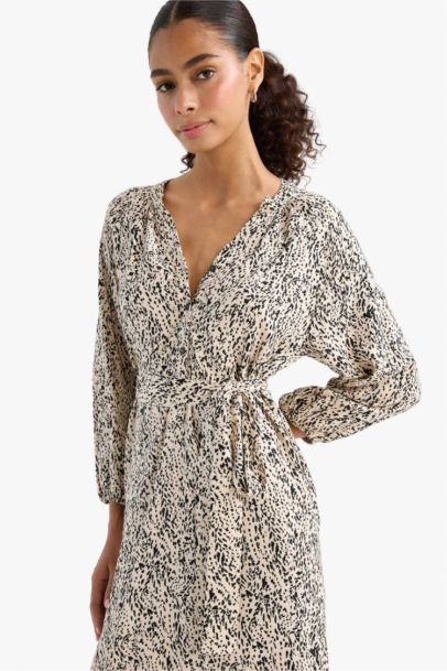 Floral Long Sleeve Dress
