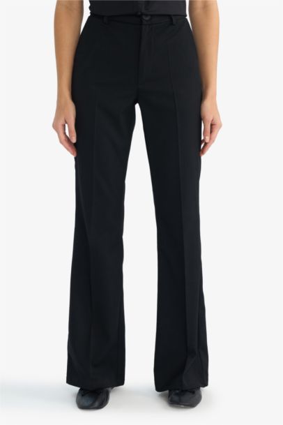 Flare Fit Regular Waist Trousers