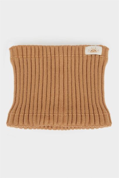 Baby Boy Lined Knit Neck Scarf