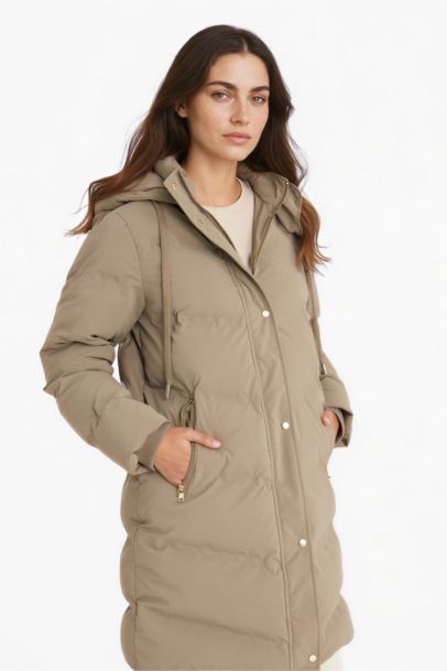 Regular Fit Kapüşonlu Fermuarlı Parka