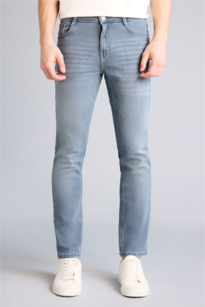 Pedro Slim Fit Super Skinny Hem Denim Trousers