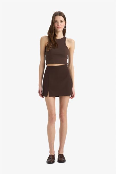 High Waist Mini Skirt