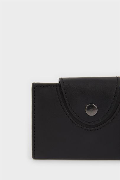 Erkek Suni Deri Kartlık