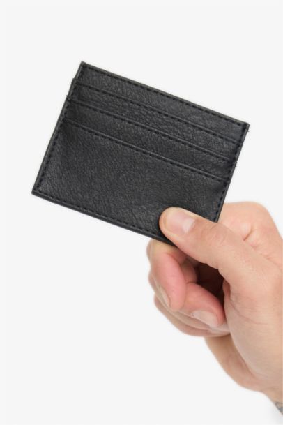 Erkek Suni Deri Kartlık