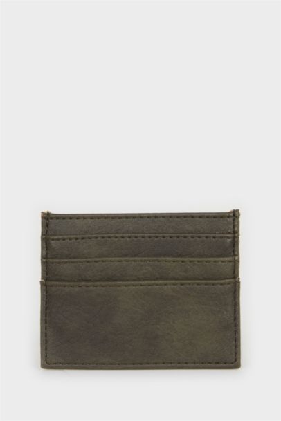 Erkek Suni Deri Kartlık