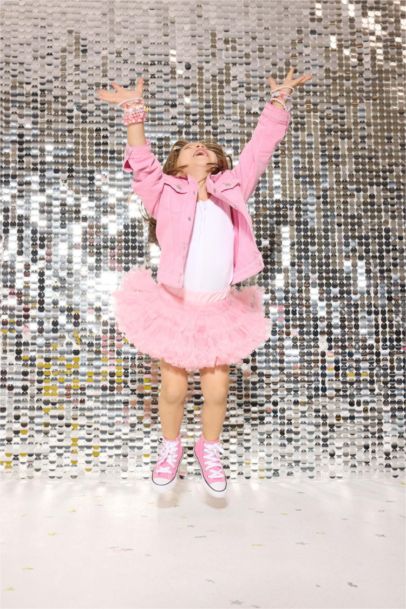 تنورة بيبي بناتي تول بخصر مطاطي