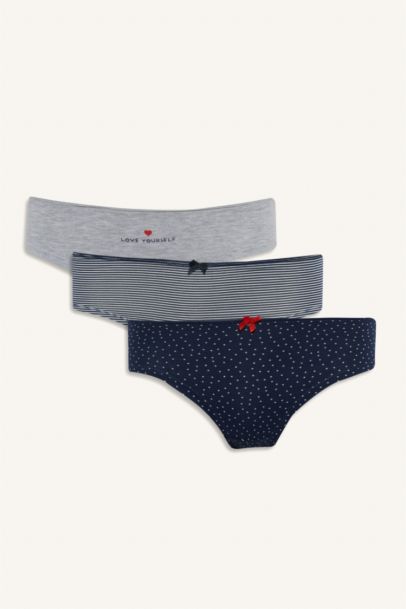 Fall in Love 3 Piece Hipster Panties