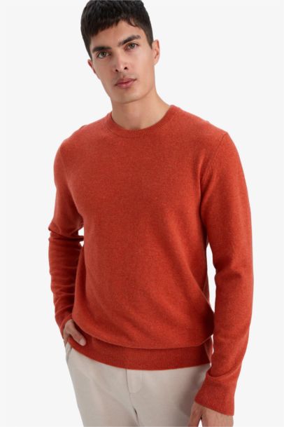 Standard Fit Crew Neck Knitwear Pullover