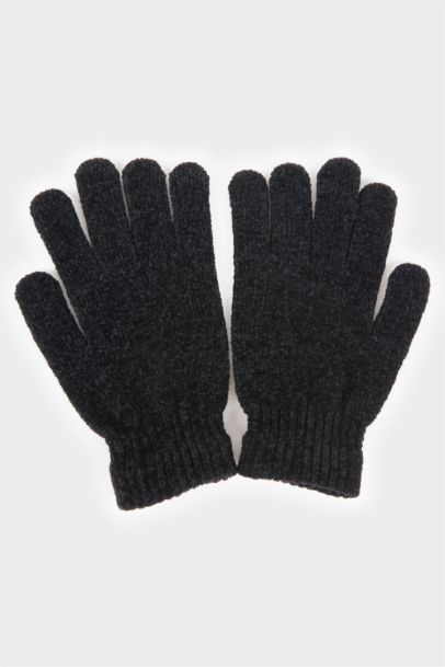Woman Chenille Gloves