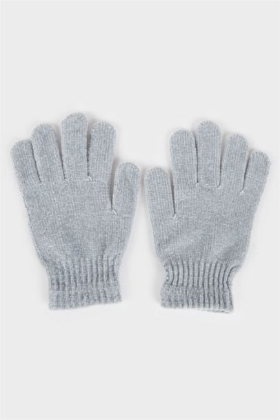 Woman Chenille Gloves