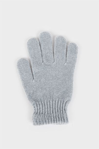 Woman Chenille Gloves