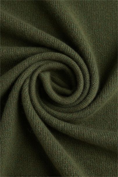 بلوز صوف تريكو اوفر سايز بياخة عالية من مزيج الصوف