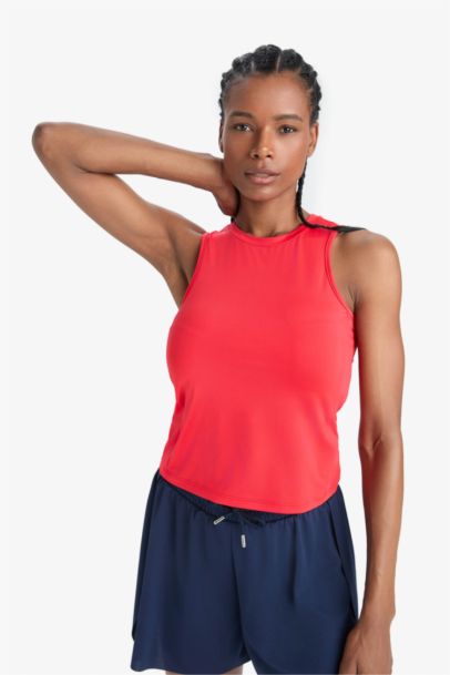 DeFactoFit Slim Fit Crew Neck Sports Tank Top