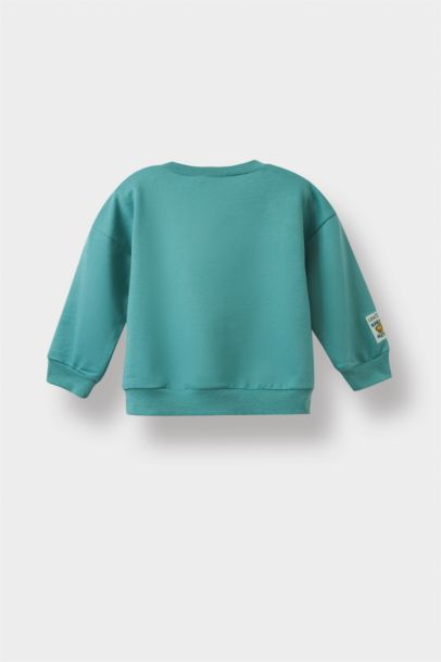 Disney Lion King Bisiklet Yaka Sweatshirt Erkek Bebek