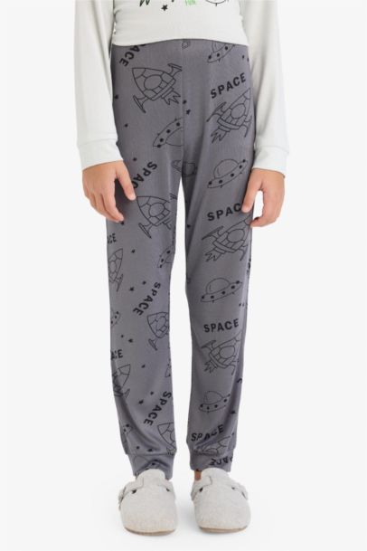 2 piece Regular Fit Knitted Pyjamas