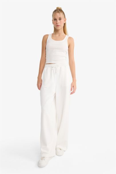 Pantalon de survêtement à jambes larges