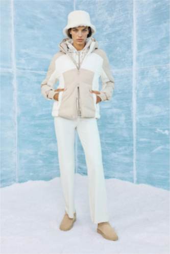 Waterproof Regular Fit Hooded Ski Jacket