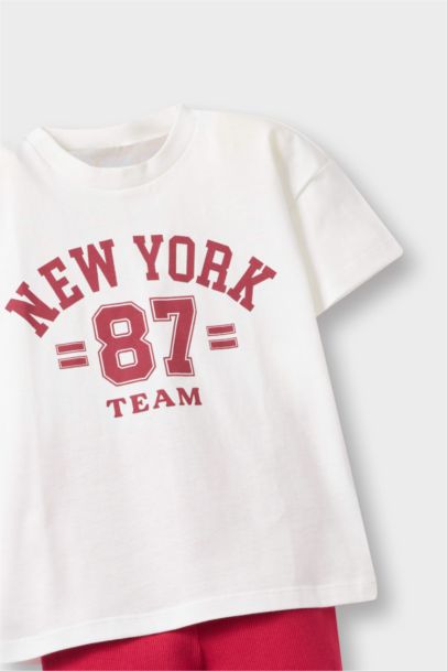 Baskılı 2'li Takım Kız Bebek